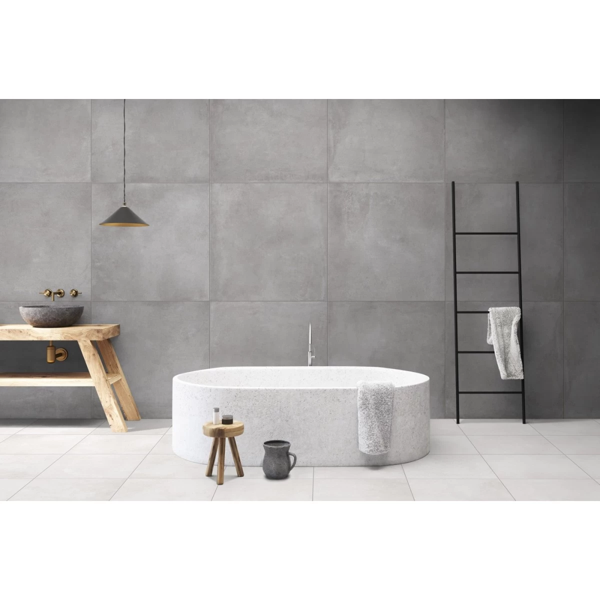 Terratinta KOS Vit 60 X 60 Cm Per M² 2 Terratinta KOS Vit 60 X 60 Cm Per M² - Afbeelding 2