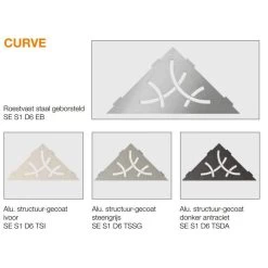 Schlüter SHELF-E-S1 210 X 210 Mm -Tegels & Vloeren 4546