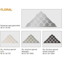 Schlüter SHELF-E-S1 210 X 210 Mm -Tegels & Vloeren 456