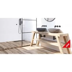 ACO Showerline Black 88.5cm ***LAATSTE STUK*** -Tegels & Vloeren aco showerline standaard black edition 1