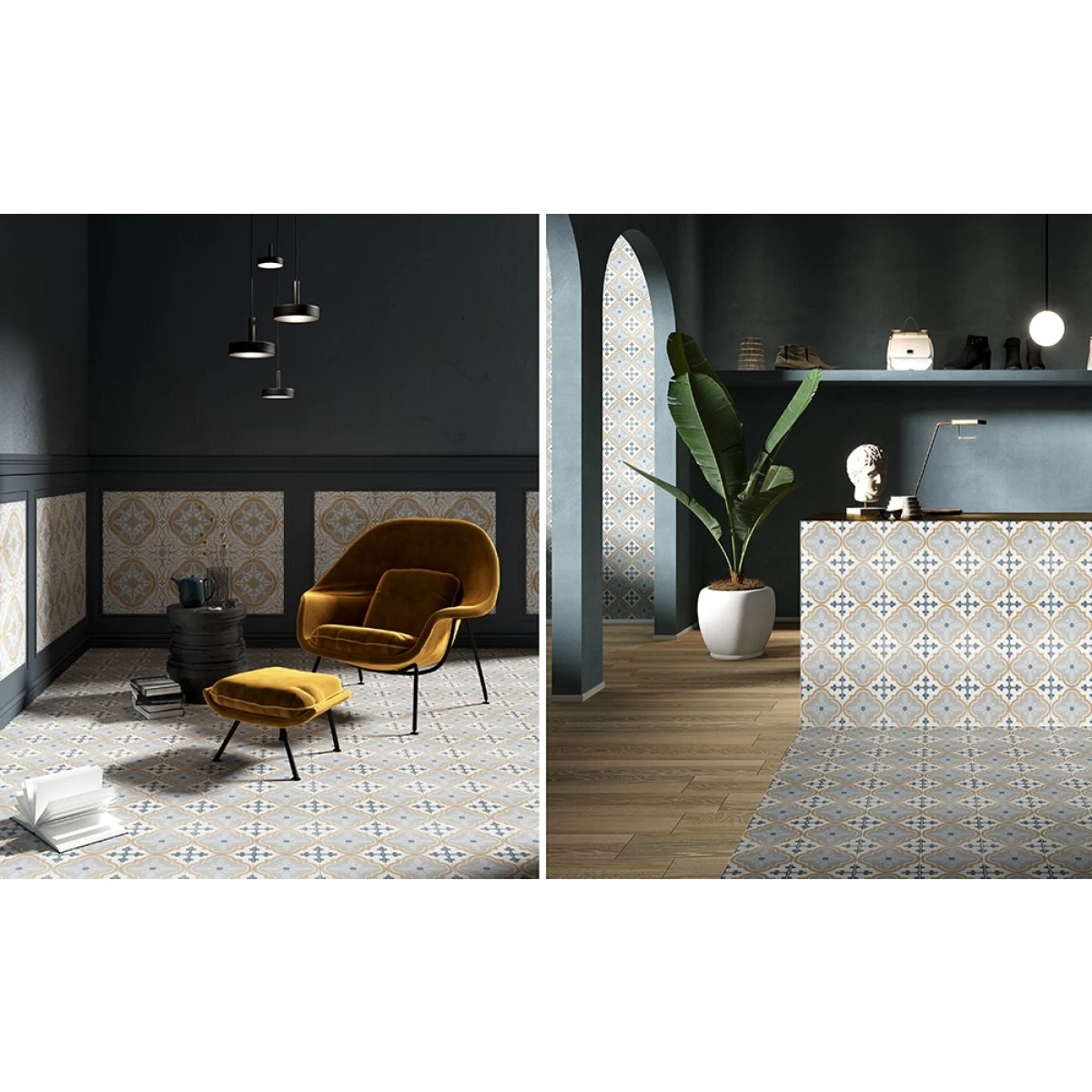 Unicom Rêverie 9 Patroontegel 20 X 20 Cm Per M² 2 Unicom Rêverie 9 Patroontegel 20 X 20 Cm Per M² - Afbeelding 2