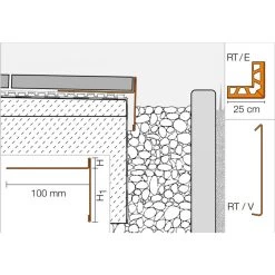 Schlüter BARA-RT 9/60 PG Plintprofiel 2500 Mm 5 Schlüter BARA-RT 9/60 PG Plintprofiel 2500 Mm -Tegels & Vloeren bara rt schluter 1