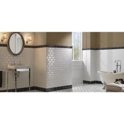 Altair Biselado Negro 7,5x15 Per M² -Tegels & Vloeren biseladobadkamer