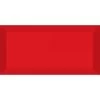 Altair Biselado Rojo 7,5x15 Per M²