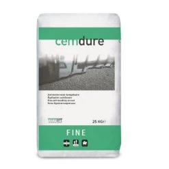 Cemdure Fine Egalisatie 0-15 Mm 25 Kg