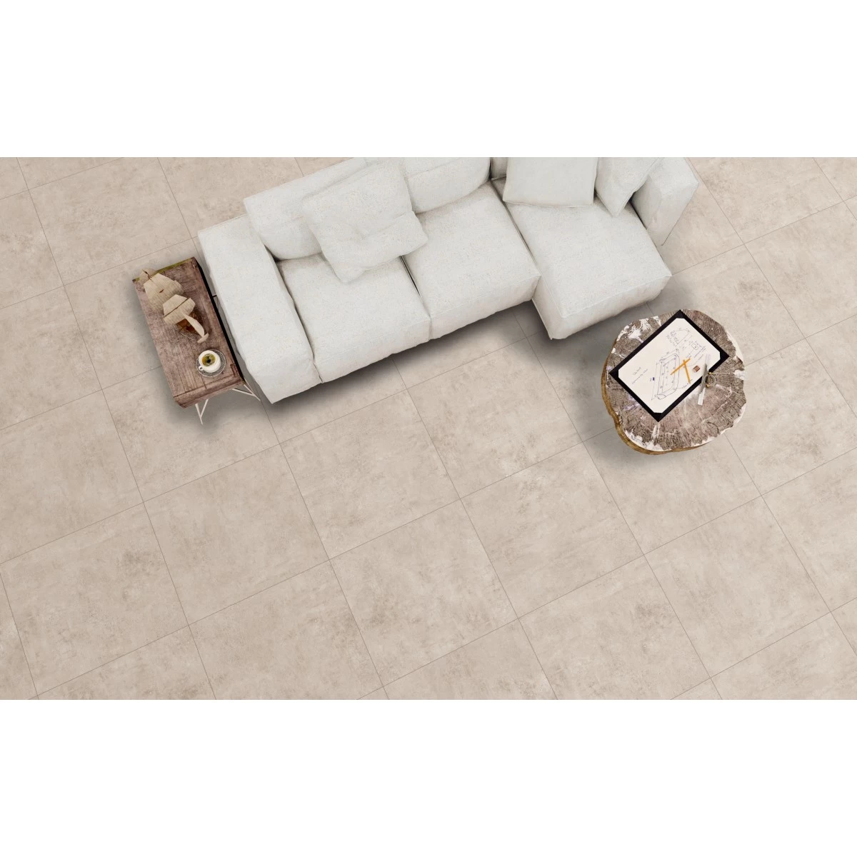 Blink Columbia Sand 80x80 2 Blink Columbia Sand 80x80 - Afbeelding 2