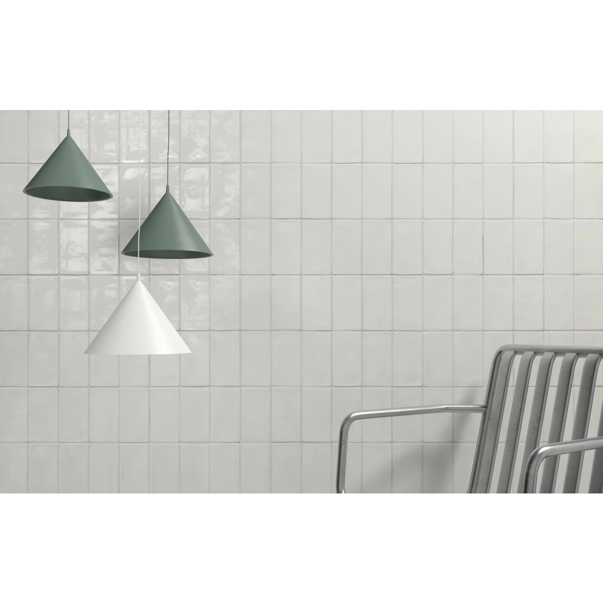 Harmony Laval White 15 X 7,5 Cm Per M² 2 Harmony Laval White 15 X 7,5 Cm Per M² - Afbeelding 2