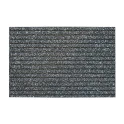 Vloermat Naaldvilt Geribbeld 984x784mm Zwart