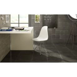 Iris Terre Nero Mat Rett. 45x45cm M² -Tegels & Vloeren iris terre nero ceramica 2