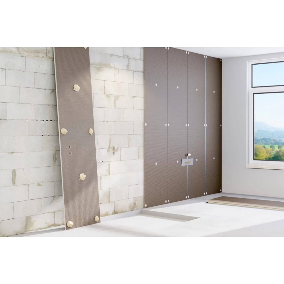 Bouwplaat Hangtoilet 1250 X 1200 X 20mm 3 Bouwplaat Hangtoilet 1250 X 1200 X 20mm - Afbeelding 3