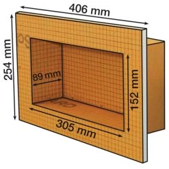 Schluter Kerdi Board-N 305 X 152 X 89 Mm