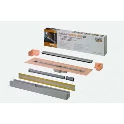 Schlüter KERDI-LINE-A Set Goot + Rooster 80 Cm