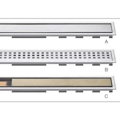 Schluter KERDI-LINE-A SOLID Doucherooster