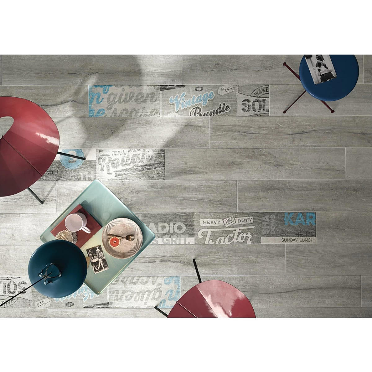 Imola Kuni Grey 180x20cm Per M² 2 Imola Kuni Grey 180x20cm Per M² - Afbeelding 2