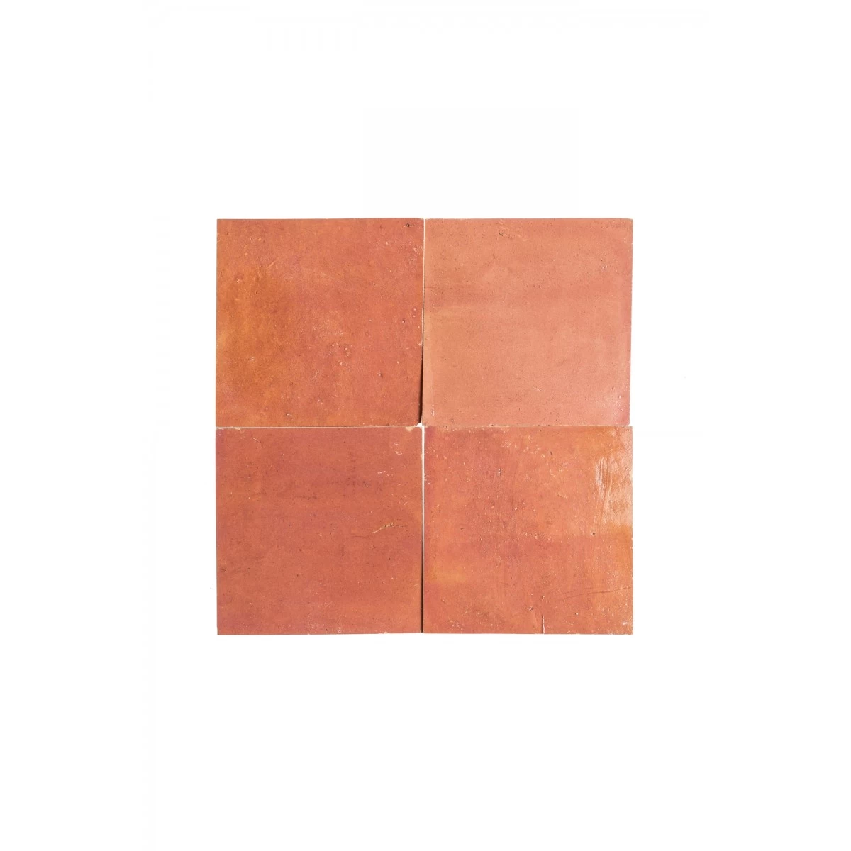 Zelliges Terre Rouge 10x10 Cm 3 Zelliges Terre Rouge 10x10 Cm - Afbeelding 3