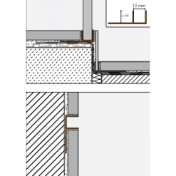 Schlüter Deco-SG H8mm Mat Alu