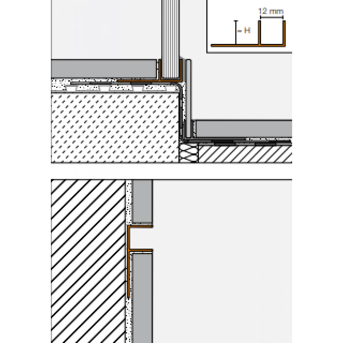 Schlüter Deco-SG H8mm Mat Alu 1 Schlüter Deco-SG H8mm Mat Alu