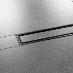 Schlüter KERDI-LINE-C FRAMED TILE ZWART Doucherooster