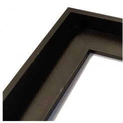 Vloermatkader Zwart Aluminium 26mm 800x500mm